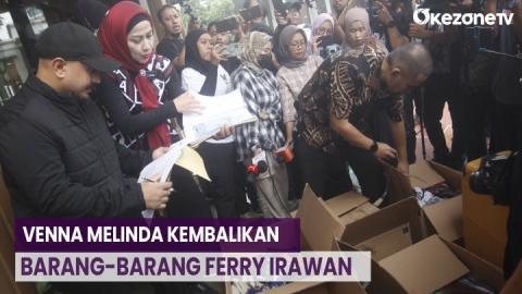 Venna Melinda Kembalikan Barang Milik Ferry Irawan, Ini Penampakannya 