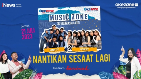 V1RST dan UN1TY Meriahkan Music Zone by Okezone Radio di Sarinah