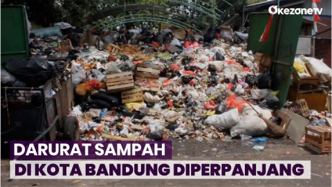 Status Darurat Sampah Di Kota Bandung Diperpanjang : Okezone Video