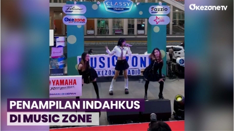 Indahkus Sapa Penggemar di Music Zone, Bawakan Lagu Terbaru It's You