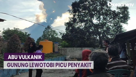 Pengungsi Erupsi Gunung Lewotobi Mulai Terserang Penyakit Mata Dan ISPA ...