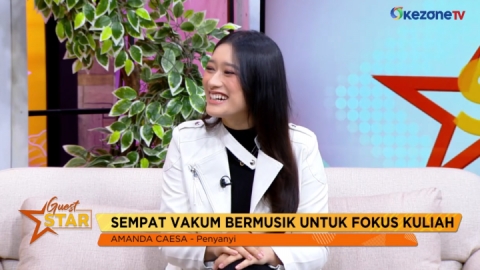 GUEST STAR: Setahun Vakum Bermusik, Amanda Caesa Comeback dengan Single Terbaru