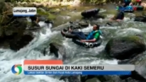 Serunya Susur Sungai di Kaki Semeru yang Memacu Adrenalin