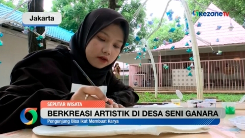 Berkreasi Artistik di Desa Seni Ganara TMII