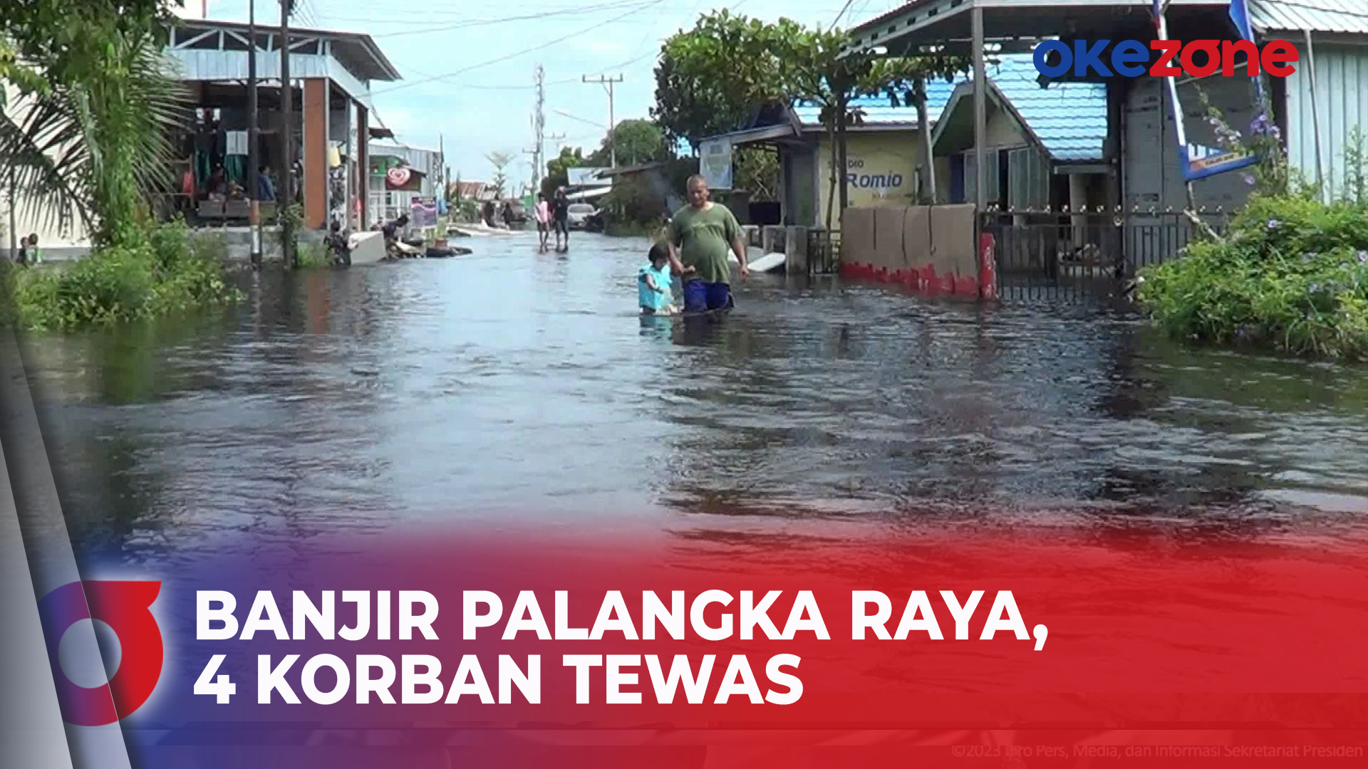 Banjir Palangka Raya Meluas, BPBD Ungkap 4 Korban Tewas : Okezone Video