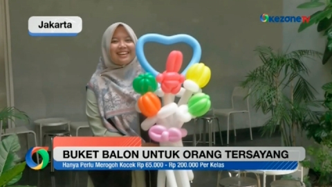 Buket Balon jadi Salah Satu Cara Mengungkapkan Rasa Cinta