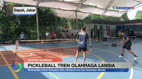 Pickleball, Olahraga Gabungan Tenis, Badminton, dang Pingpong : Okezone Video
