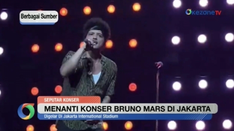 Menanti Konser Bruno Mars di Jakarta International Stadium : Okezone Video
