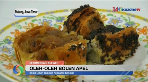 Mengintip Cara Pembuatan Oleh-Oleh Bolen Isi Apel Khas Malang 