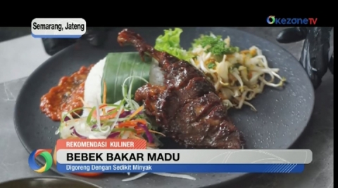 Lezatnya Bebek Bakar Madu di Semarang, Disantap dengan Nasi dan Urap 