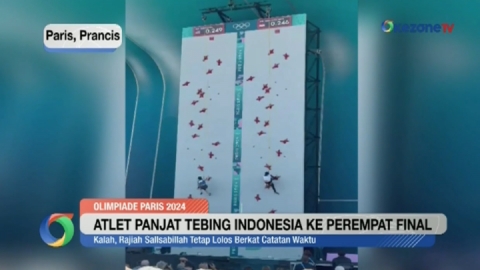 Atlet Panjat Tebing Indonesia ke Perempat Final