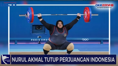 Nurul Akmal Tutup Perjuangan Indonesia di Olimpiade Paris 2024