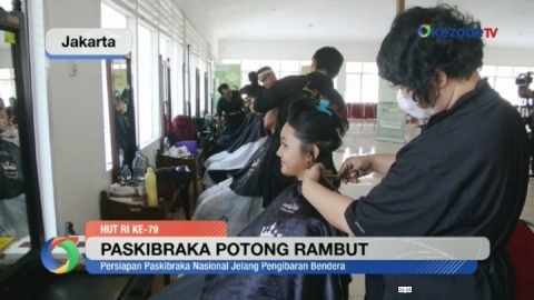 76 Capaska Terpilih Jalani Prosesi Potong Rambut