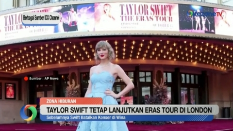 Taylor Swift Tetap Lanjutkan The Eras Tour di London