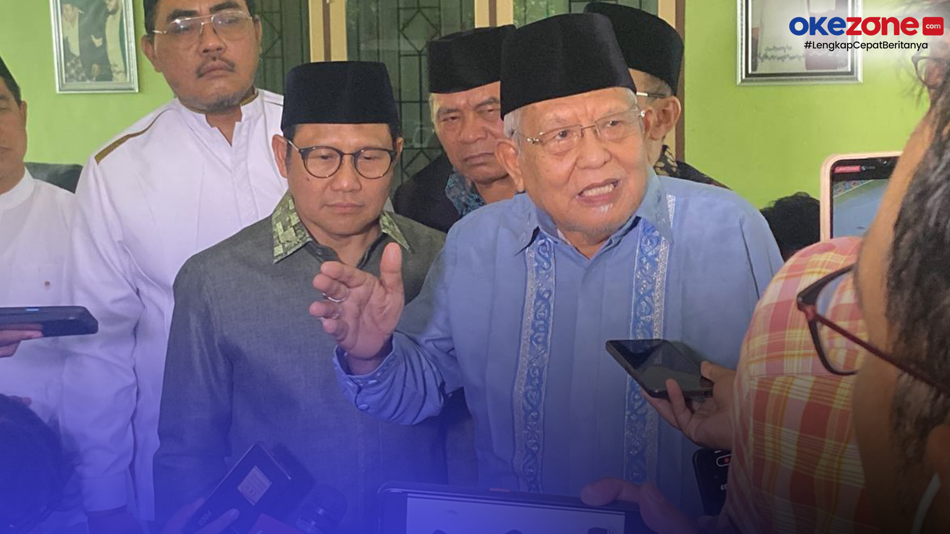 Ditemui Cak Imin, KH Syukron Makmun Ingin PKB-PBNU Segera Islah