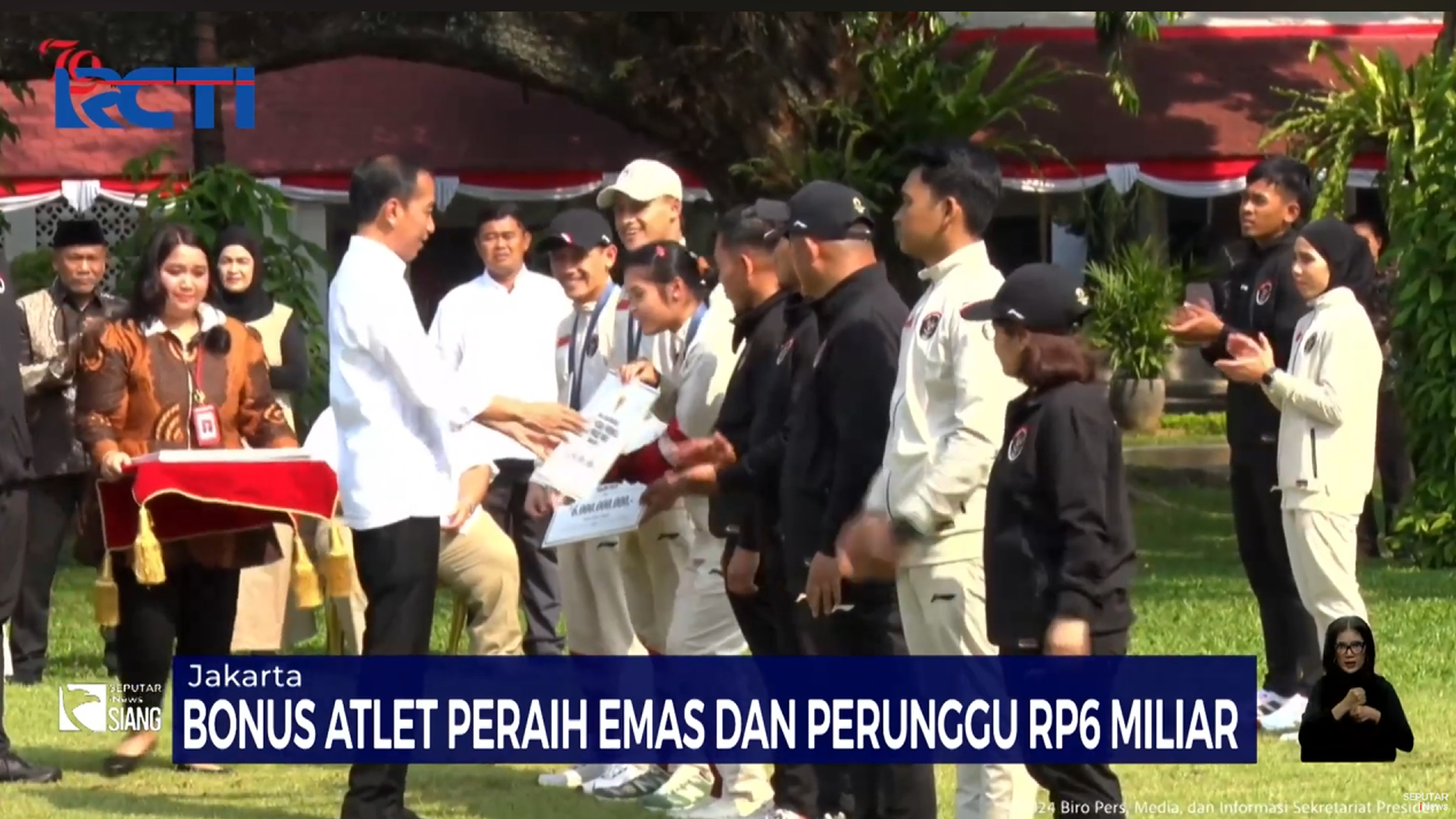 Presiden Jokowi Beri Bonus Atlet di Olimpiade Paris 2024