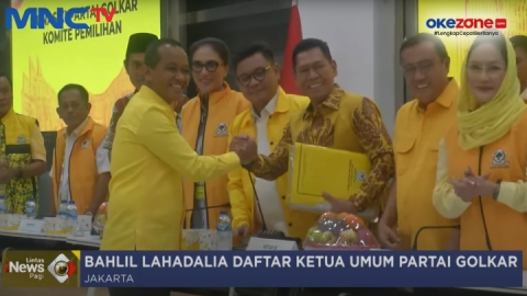 Ridwan Hisjam Tak Lolos Verifikasi, Bahlil Calon Tunggal Ketum Golkar