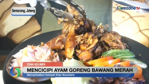 Ayam Goreng Bawang Sambal Jeruk Bali, Hidangan Kaya Kearifan Lokal