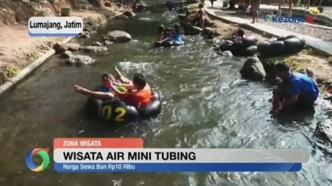 Keseruan Berwisata Mini Tubing Tumpak Selo di Lumajang