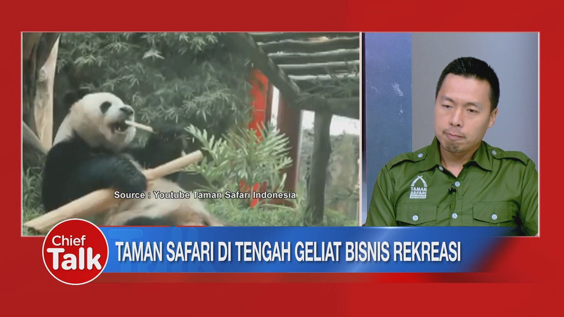 CHIEF TALK: Taman Safari di Tengah Geliat Bisnis Rekreasi