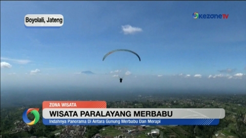 Sensasi Paralayang dengan Tandem Pemain Profesional di Bukit Surodadi Boyolali