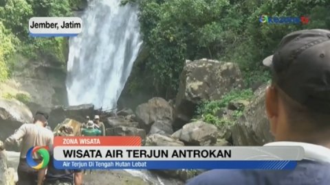 Wisata Air Terjun Antrokan di Kawasan Pegunungan Hyang