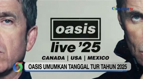 Oasis Umumkan Tanggal Tur Dunia Tahun 2025