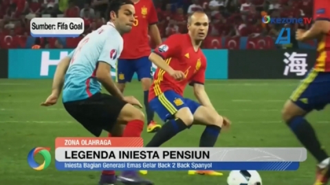 Gantung Sepatu, Ini Sederet Prestasi Legenda Barcelona Andres Iniesta