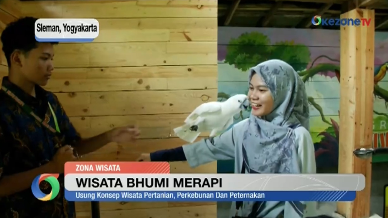 Serunya Berwisata ke Bhumi Merapi, Ada Kebun Binatang Mini