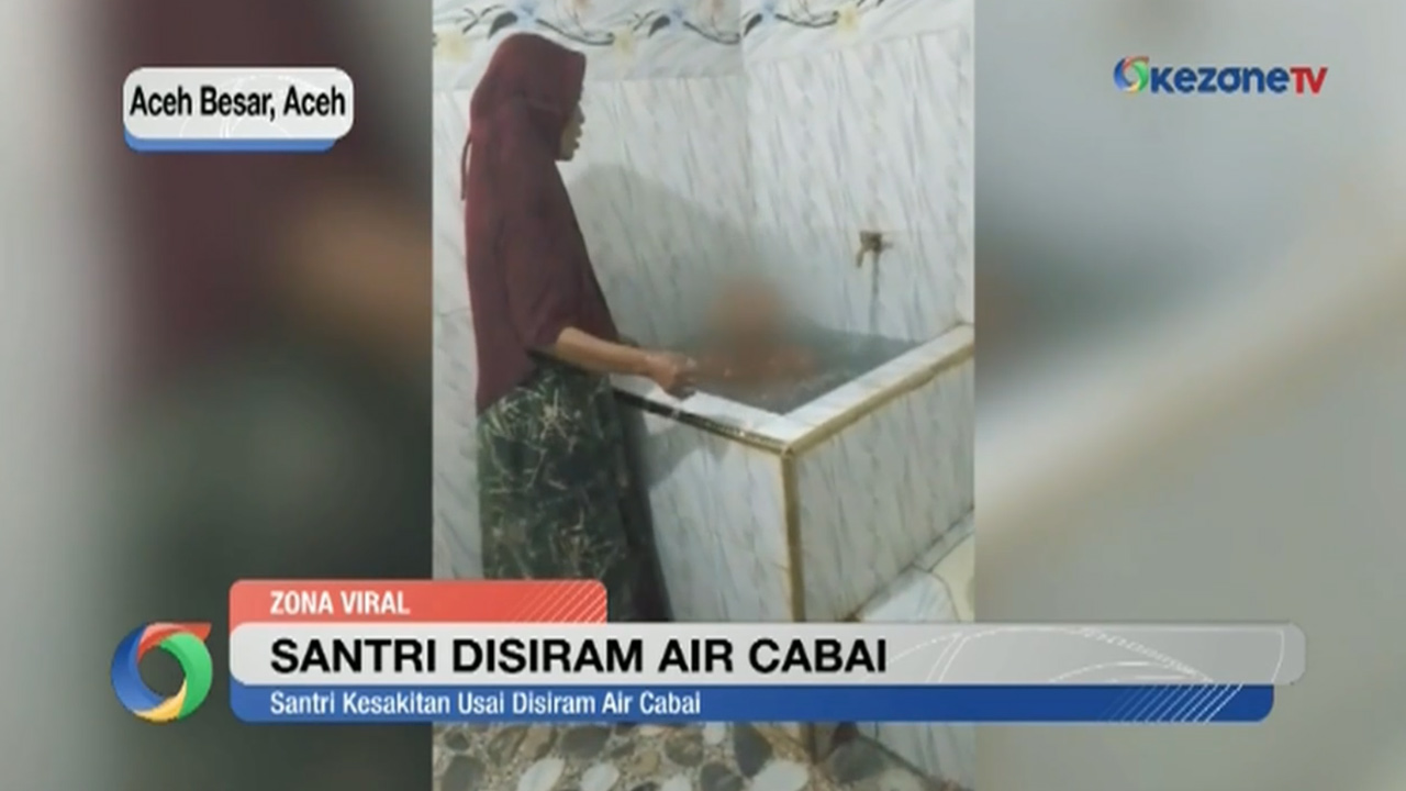 Ketahuan Merokok, Santri Disiram Air Cabai oleh Istri Pimpinan Ponpes