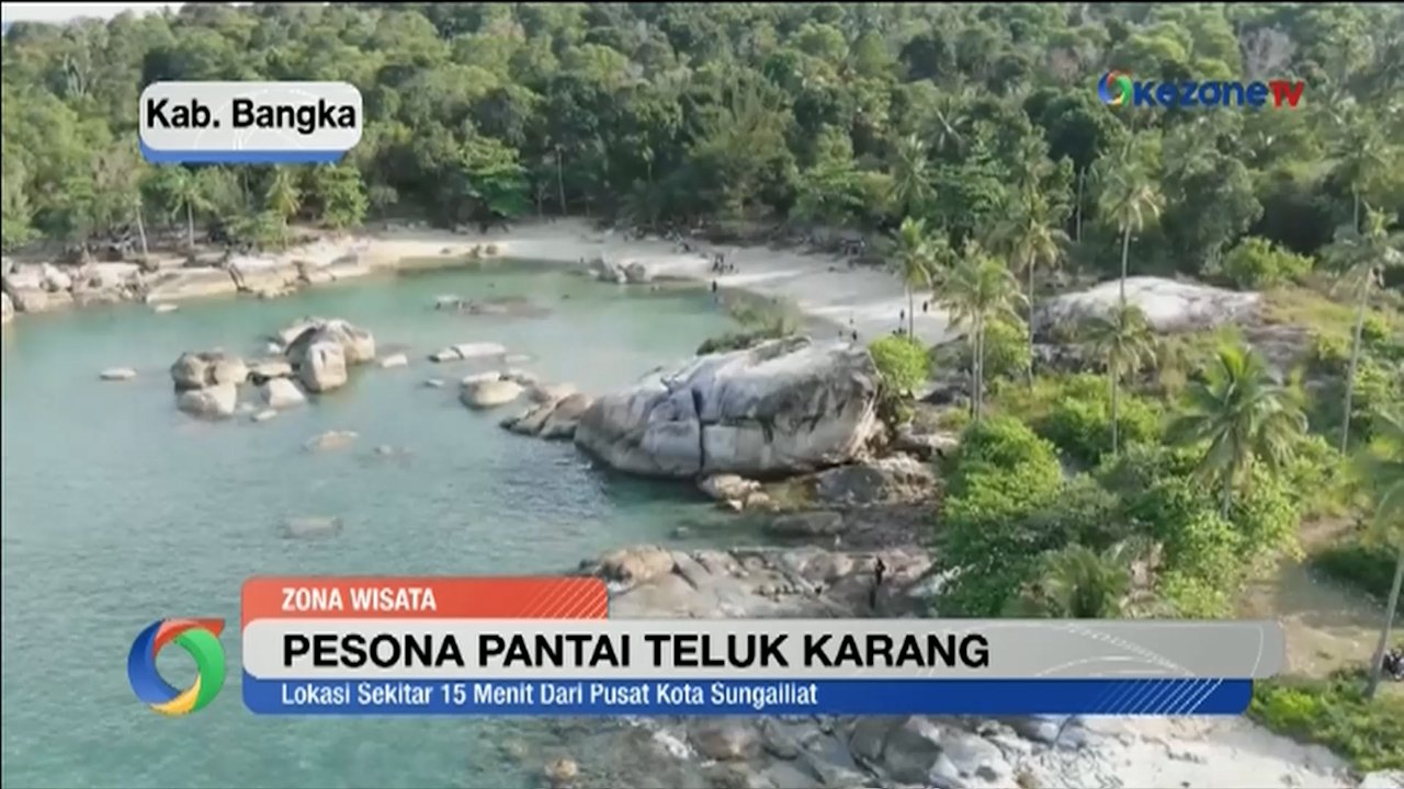 Pantai Teluk Karang, Wisata Alam Hidden Gem di Bangka Belitung