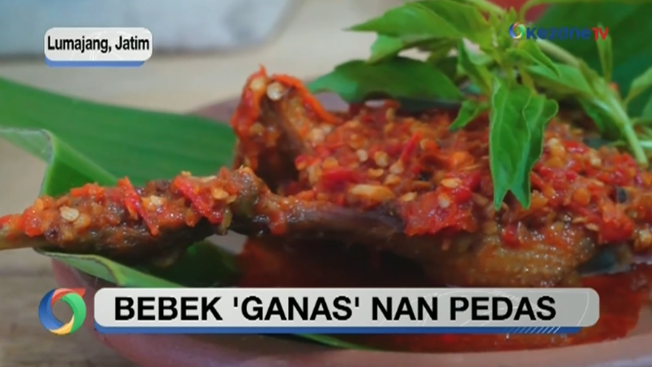 Wajib Coba! Bebek Ganas di Lumajang Ini bikin Nagih