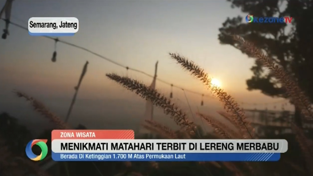 Melihat Keindahan Golden Sunrise di Lereng Gunung Merbabu Boyolali 