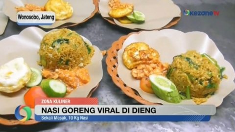 Nasi Goreng Pertelon Dieng Wonosobo, Punya Cara Unik saat Menggorengnya 