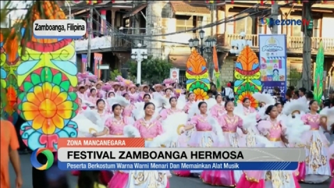 Kemeriahan Festival Zamboanga Hermosa di Filipina