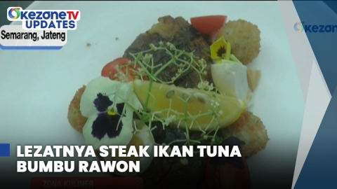 Mencicipi Steak Ikan Tuna Bumbu Rawon