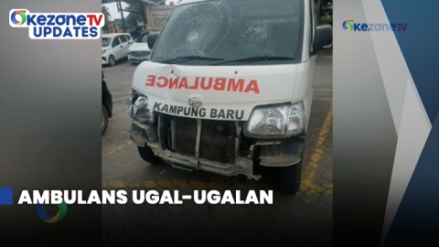 Diduga Ugal-ugalan hingga Tabrak Warga, Sopir Ambulans Dikeroyok Warga di Muaro Jambi