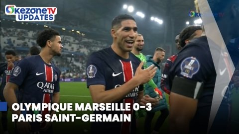 Menang Telak atas Marseille, PSG Pimpin Klasemen Sementara Liga Prancis