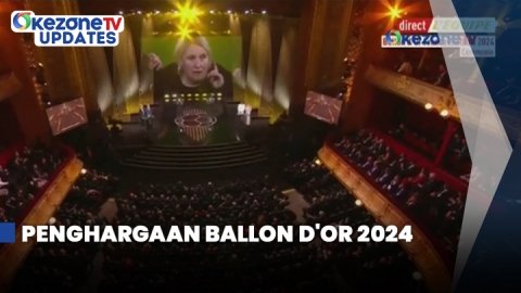 Daftar Pemenang Penghargaan Ballon dOr 2024