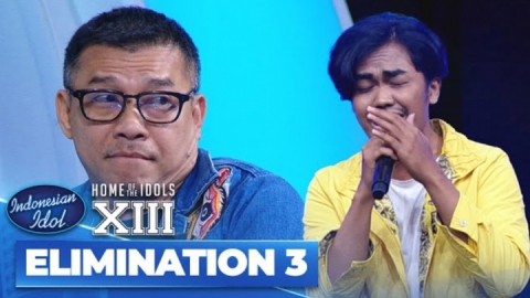 Jayadi Membuat Judges Fokus Menonton Penampilannya Elimination 3 Indonesian Idol Season XIII