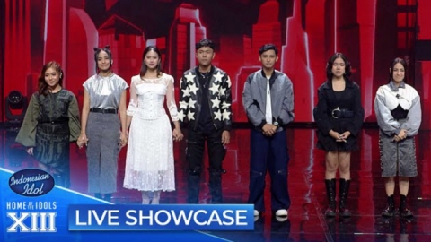 MENEGANGKAN! Ini Kontestan yang Diselamatkan Judgdes Showcase 1 Indonesian Idol Season XIII