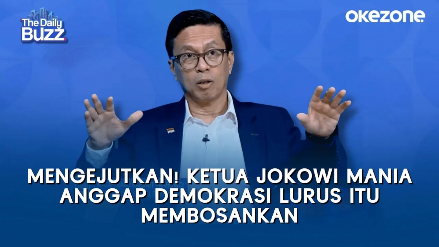 Ketua Jokowi Mania Anggap Demokrasi Lurus Itu Membosankan The Daily Buzz